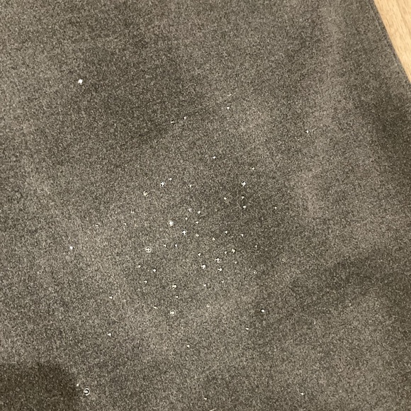 Anthropologie Skirt size 8. Dark Gray with tiny crystals - Picture 5 of 5